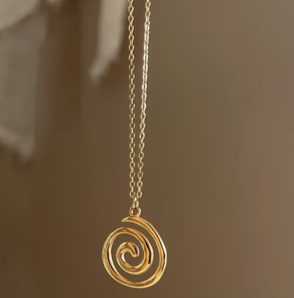 Намисто Tierra Luna "Thin Gold Spiral"