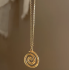 Намисто Tierra Luna "Thin Gold Spiral"