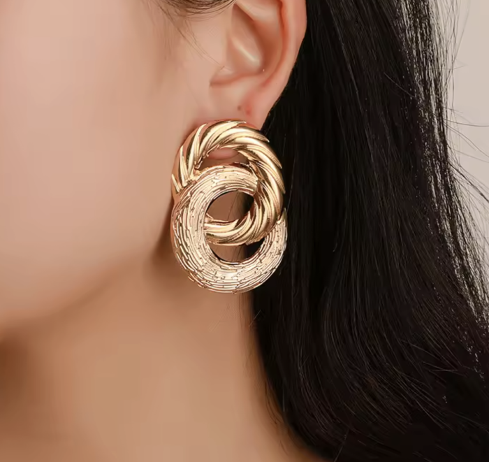 Сережки Tierra Luna "Golden Trace"
