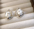 Сережки Tierra Luna "Silver Ethereal Pearl"
