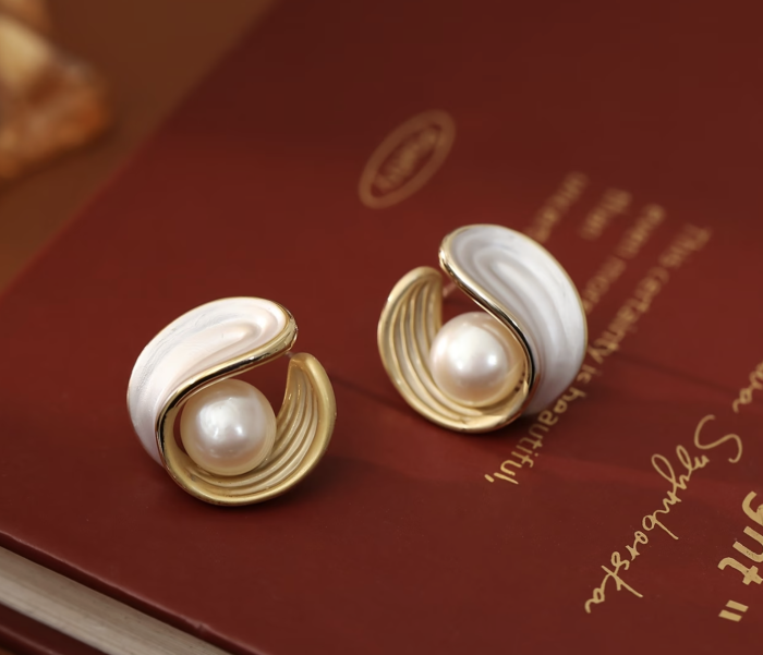 Сережки Tierra Luna “Pearl Shell”