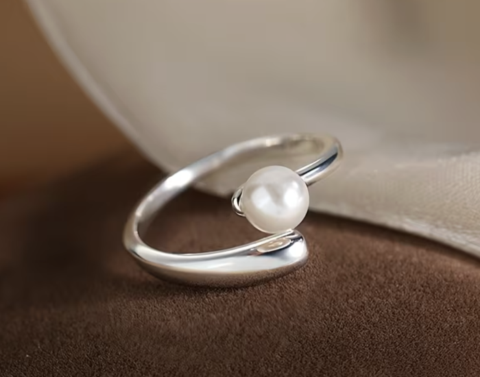 Каблучка Tierra Luna "Velour Pearl Orbit"