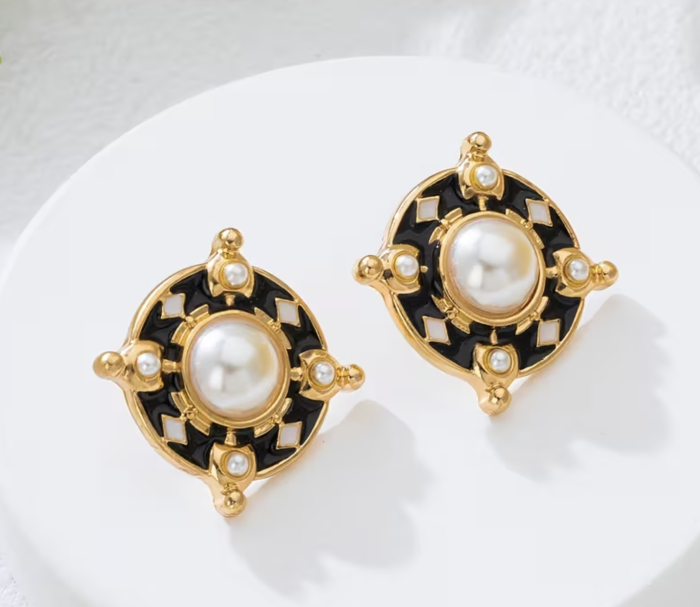 Сережки Tierra Luna “Stylish Pearl”