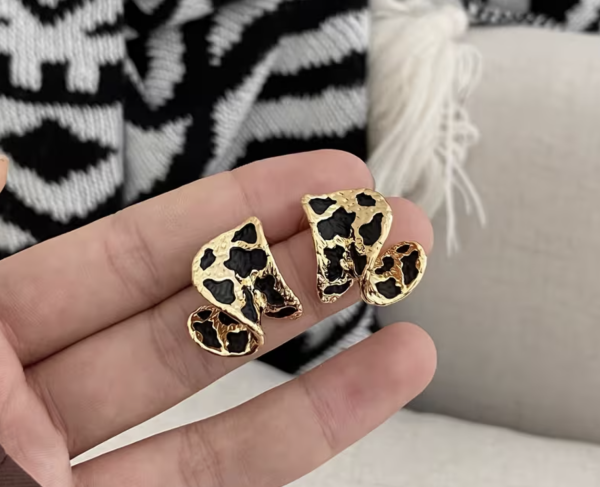 Сережки Tierra Luna “Gold Safari Chic”